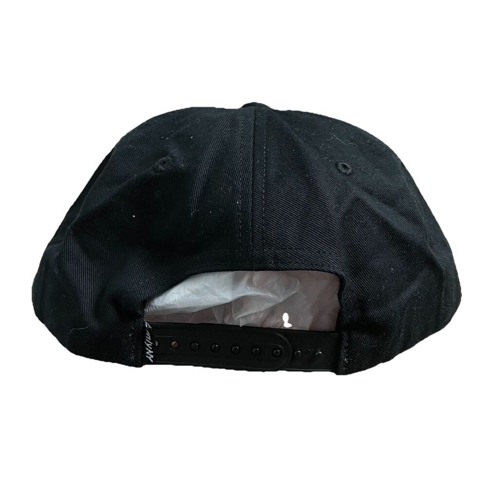 ONLY NY Paper Run Snapback Unisex Hat Black Embroidered Streetwear NYC Cap - Picture 5 of 10